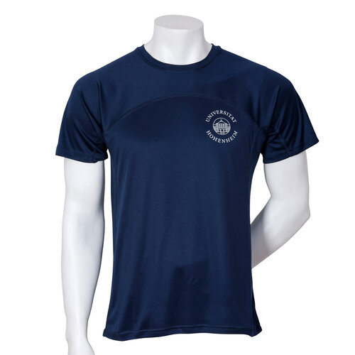 Navy Funktionsshirt der Uni Hohenheim