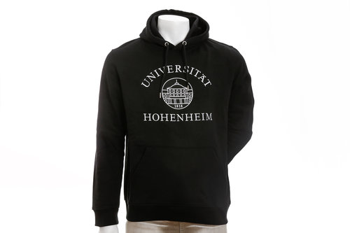 Organic hooded sweatshirt unisex from the University of Hohenheim