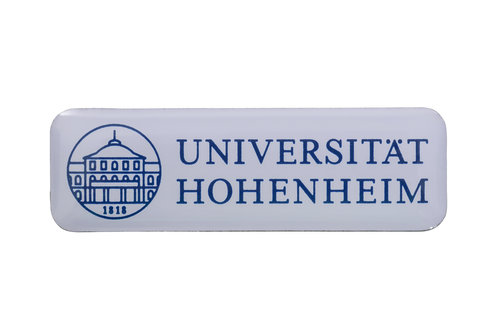 Magnet-Pin der Universität Hohenheim